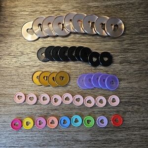 The Happy Planner Expander Rings in MAC Cosmetic Pouch